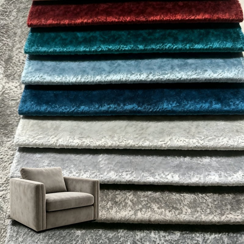 Il tuo divano merita i riflettori Tessuto in velluto brillante