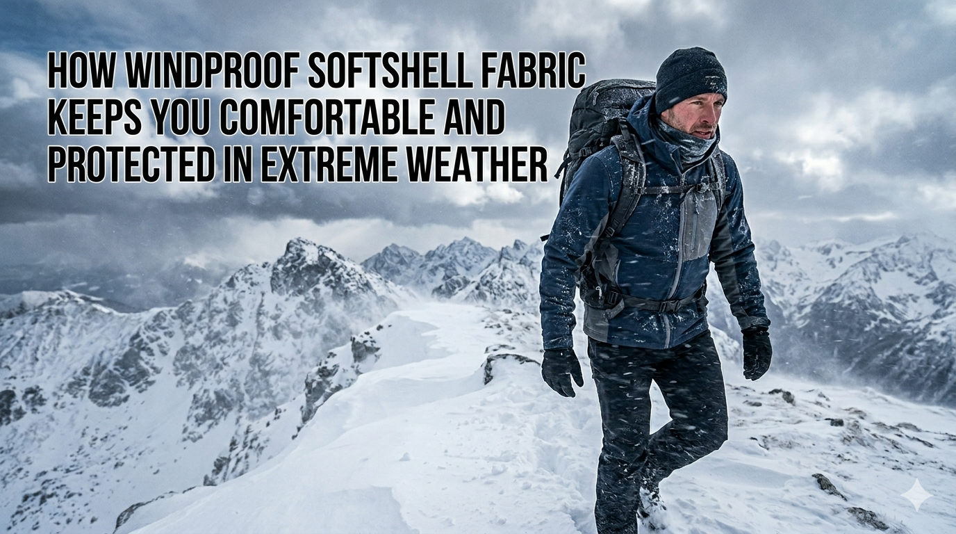 Come il tessuto Softshell antivento ti mantiene comodo e protetto in condizioni climatiche estreme