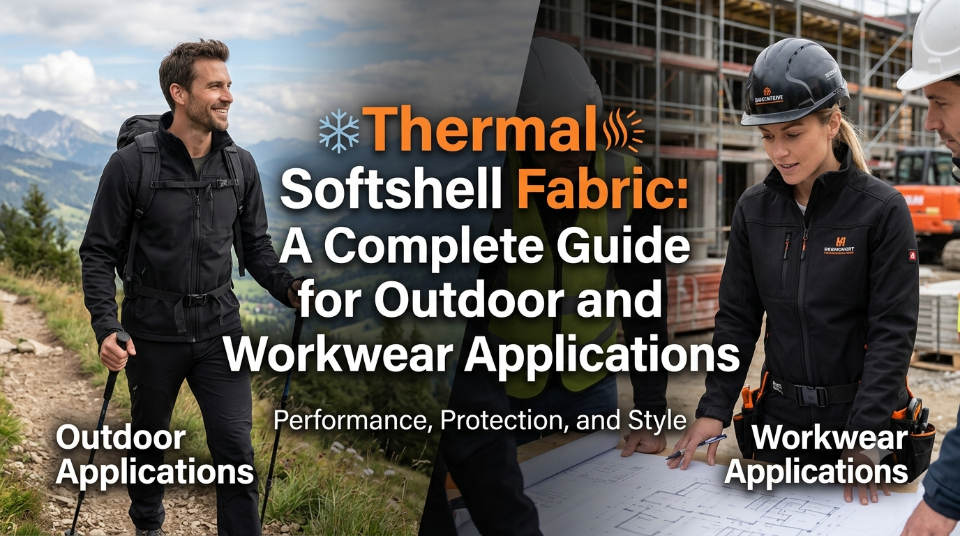 Tessuto termico Softshell: una guida completa per applicazioni outdoor e da lavoro