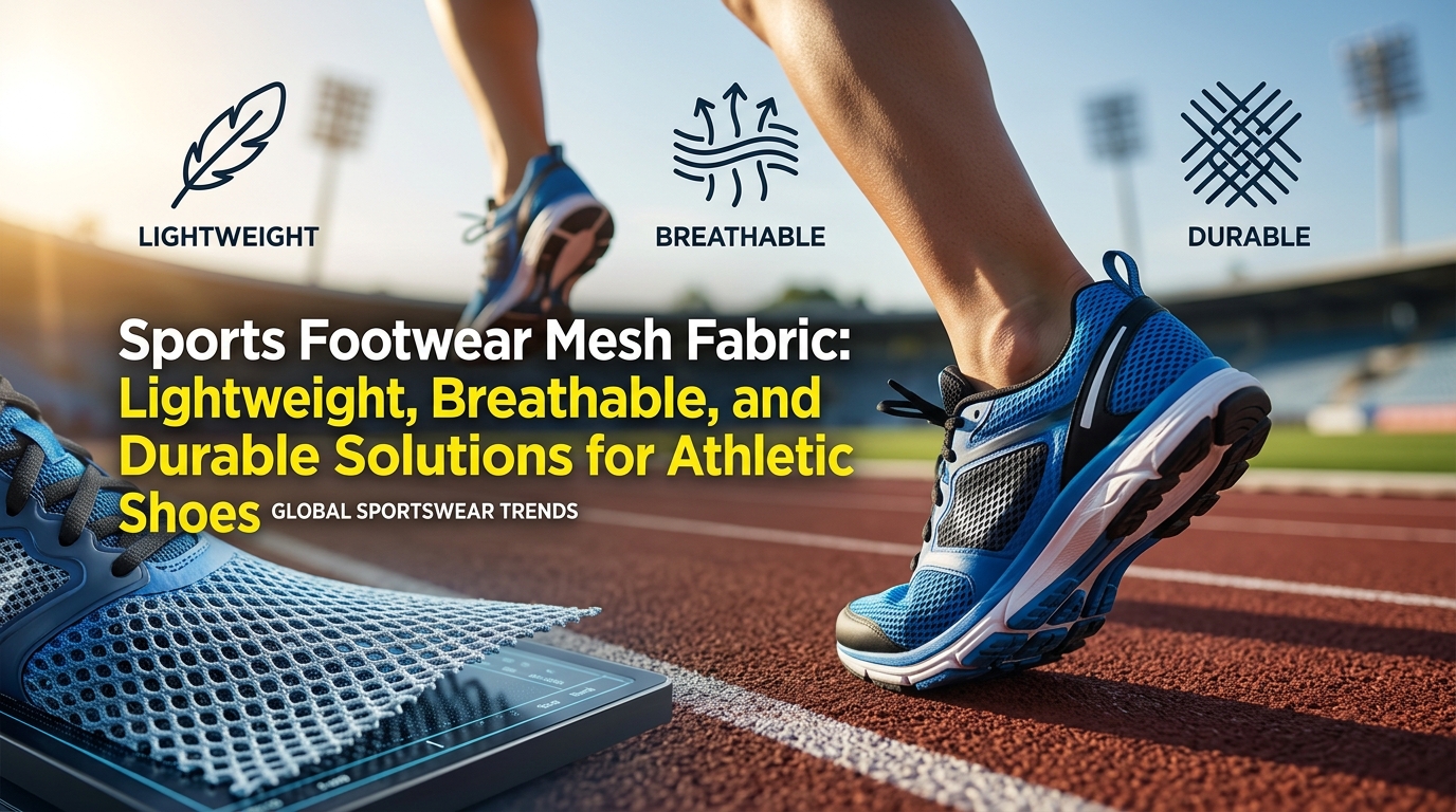 Tessuto a rete per calzature sportive: soluzioni leggere, traspiranti e durevoli per scarpe da ginnastica