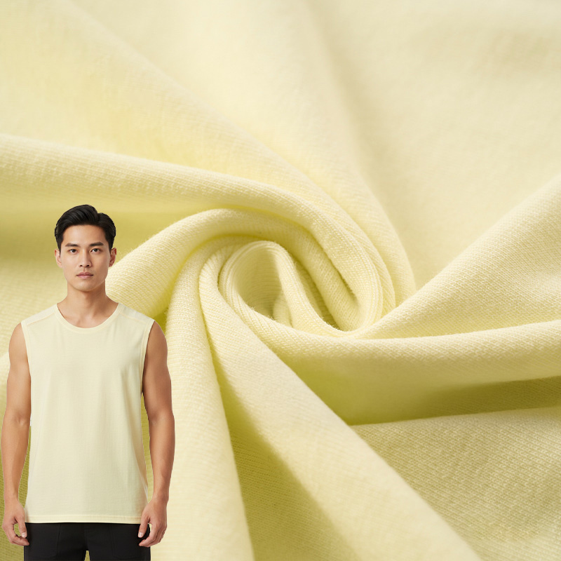 Tessuto jersey lavorato a maglia anti-pilling