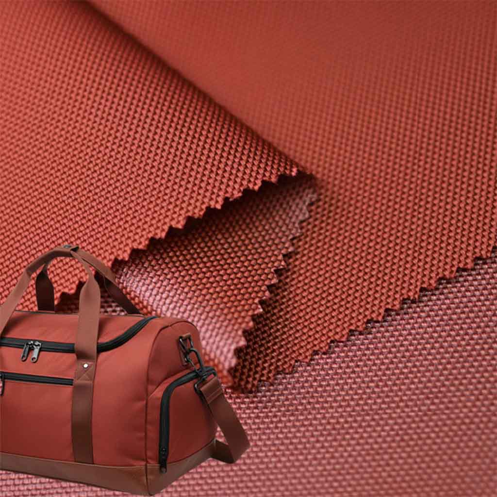 Tessuto Oxford in nylon a spina di pesce