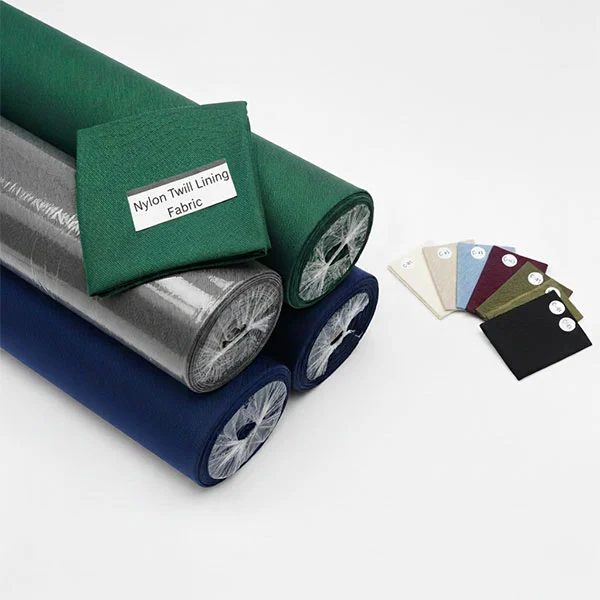 Tessuto di fodera in twill di nylon
