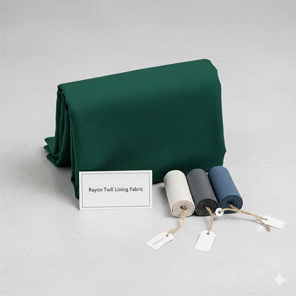 Tessuto per fodera in twill di rayon