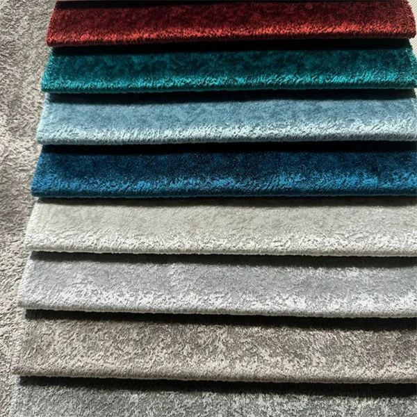 Tessuto per divani in velluto brillante