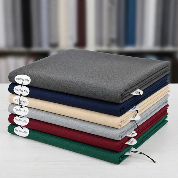 Tessuto per fodera in twill misto TR