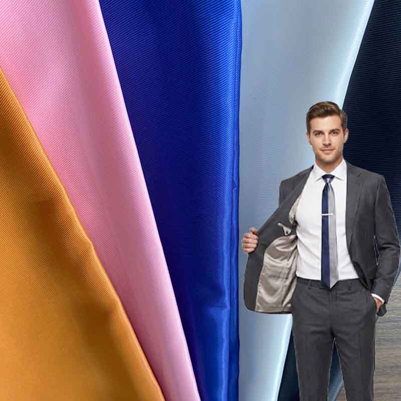 Tessuto per fodera in twill misto TR